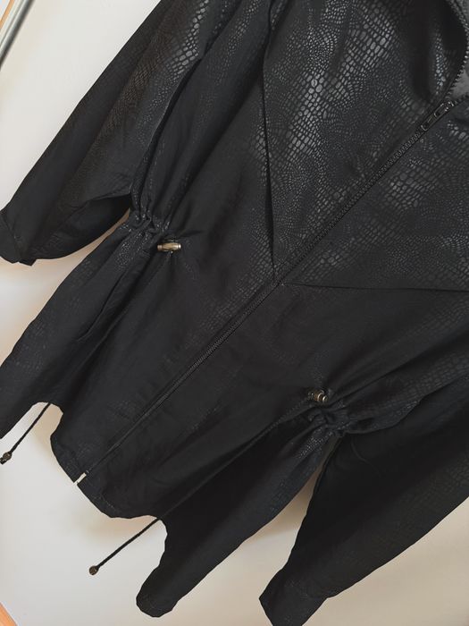 Czarna damska kurtka parka 44/46