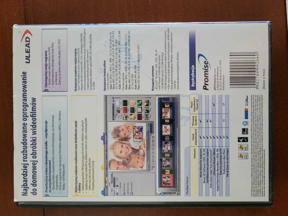 Ulead VideoStudio 8 PC – program do montażu wideo | retro software