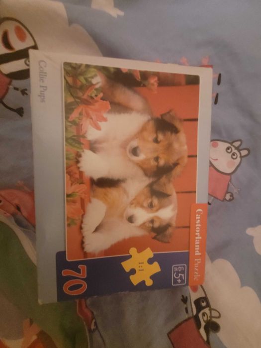 Puzzle pieski 70 elementów