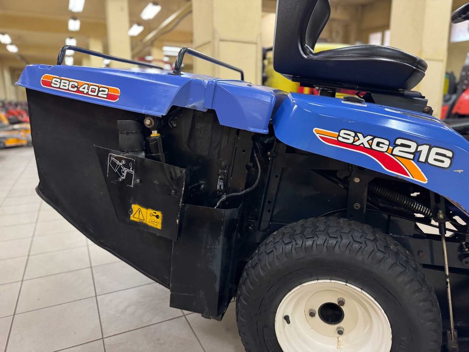 Traktorek Kosiarka ISEKI SXG 216 H SILNIK 2 CYL. 16KM DIESEL Z KOSZ