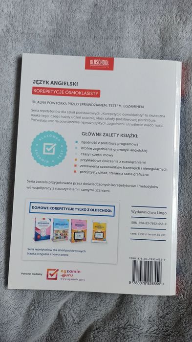 Oldschool j. Angielski korepetycje Ósmoklasisty.