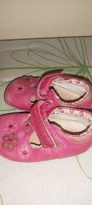 Туфельки Clarks 18р натур кожа