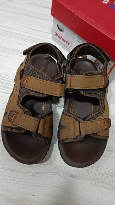 Шкіряні босоніожки на хлопчика 34 розмір, на ножку 21см