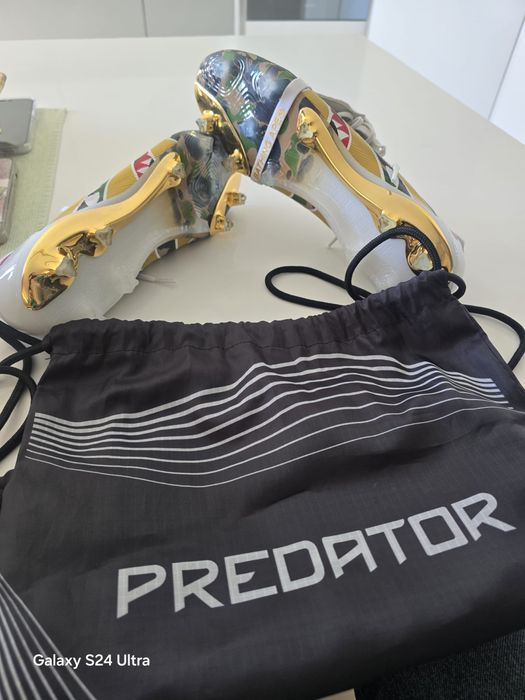 Bape Predator Adidas Elite Limited Edition Chuteiras Futebol Camo Rare. Chuteiras adidas Predator x BAPE Elite FT FG - Tamanho 44 (Novas)