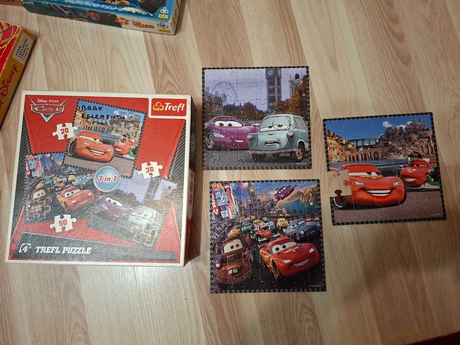 puzzle zestaw 14 sztuk