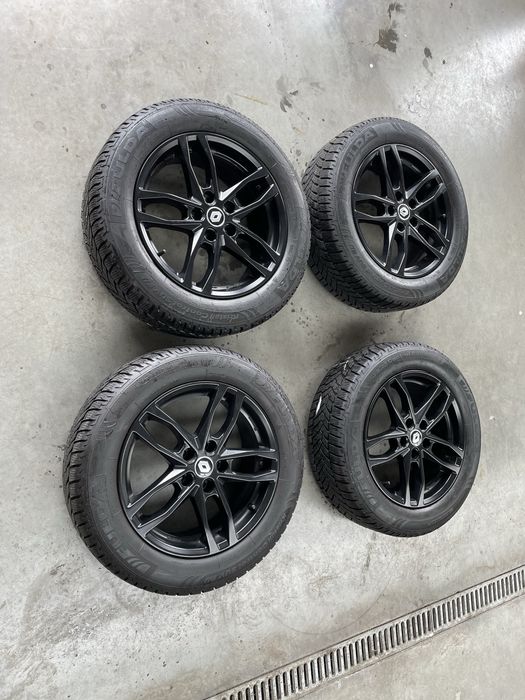 Felgi kola zimowe renault captur II arkana kadjar 17 cali 5x114,3 opony 215/60/17 fulda