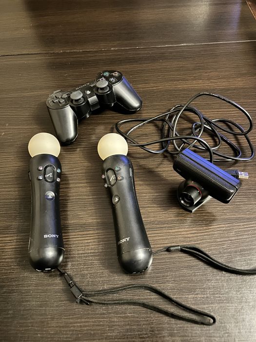 Kontrolery PS3 + Kamera