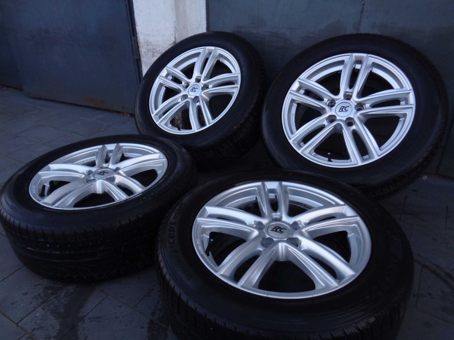 Alufelgi BROCK RC27 FORD Kuga 17 cali 5x108 VOLVO Jaguar + opony