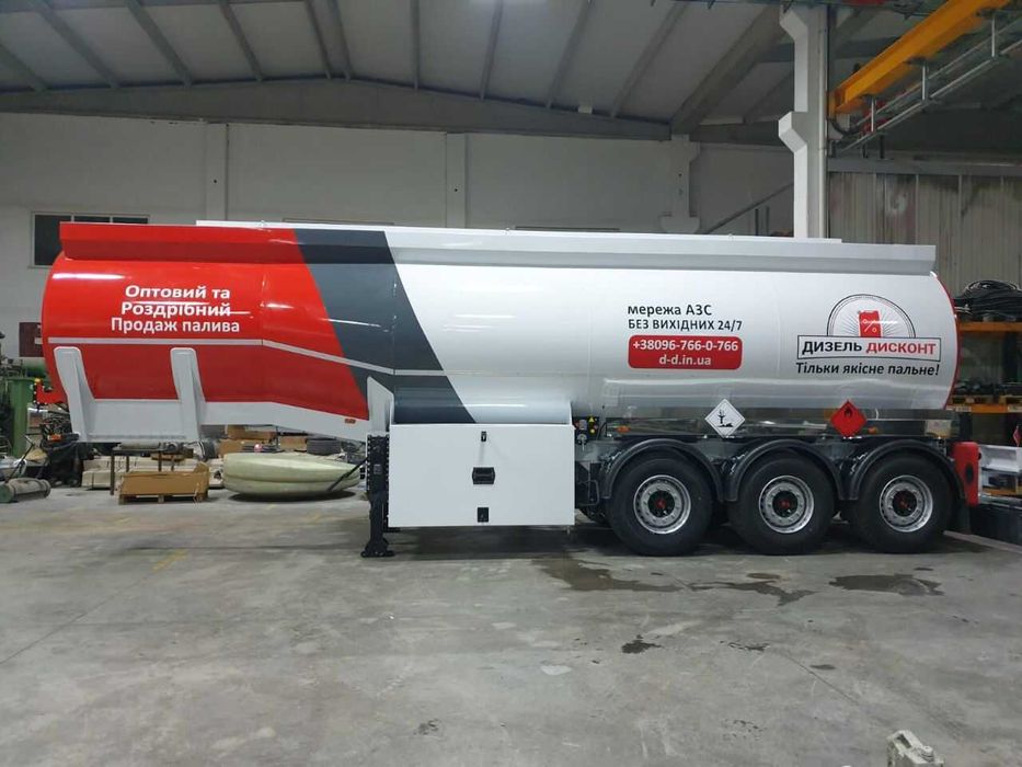 Напівпричіп для світлих нафтопродуктів бензовоз ALI RIZA USTA