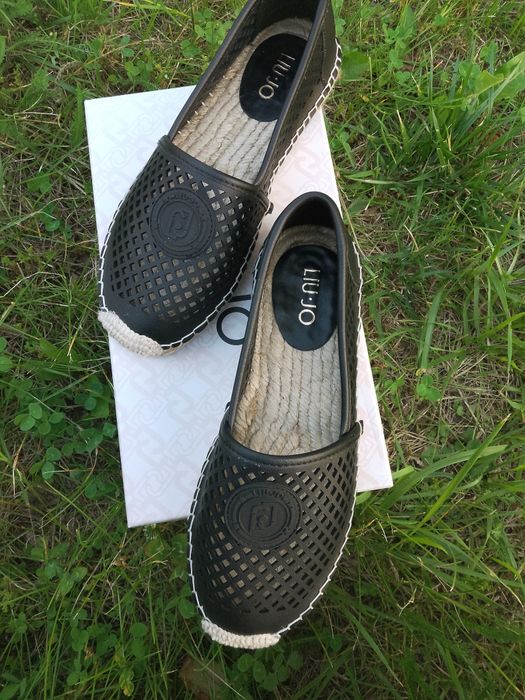 Espadryle damskie skórzane Liu Jo, nowe,r.37