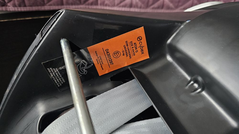 Nosidełko Cybex Aton Q + baza do fotelika