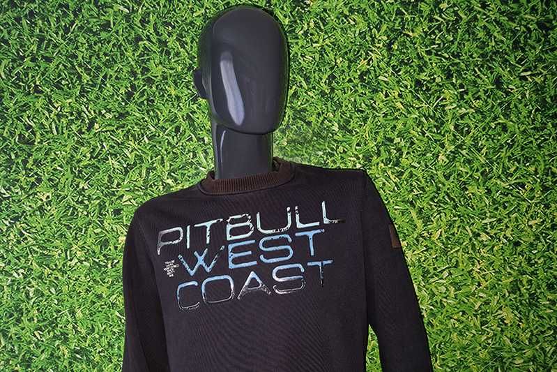 PittBull West Coast bluza bawełniana Blue Eyed Devil rozmiar: S-M