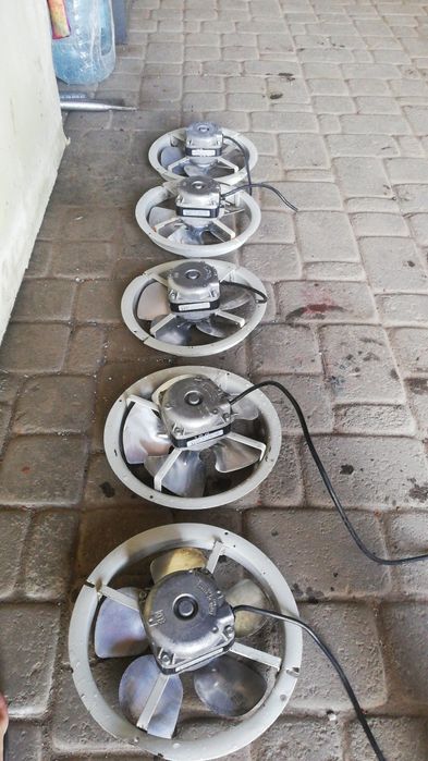 Вентиляторы Обдувные вытяжки системы охлаждения