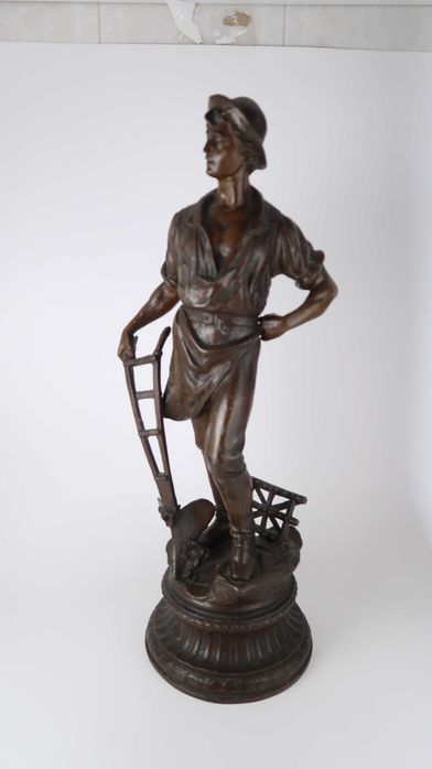 Escultura "O agricultor" - 47 cm