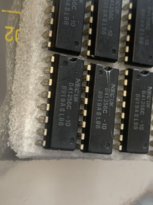 Kit DE 8 IC Memoria 41256 de 256kbit ( 4 x 64k ) pode substituir 4164