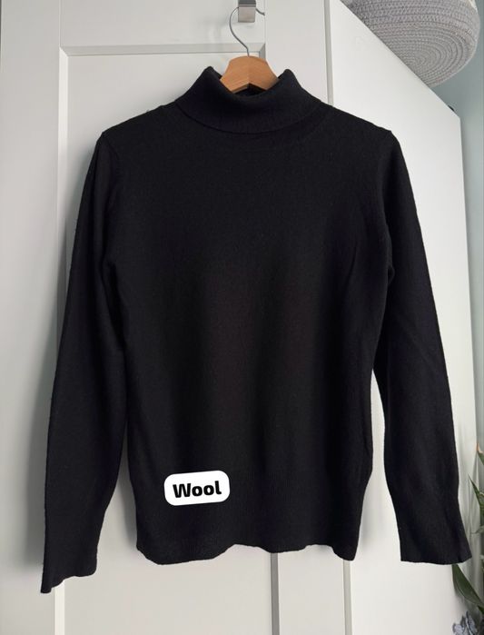 Golf sweter damski m welna jesien zima