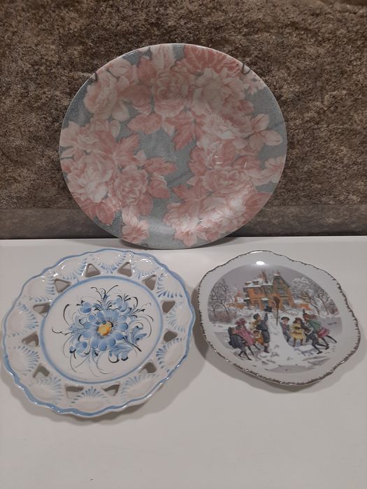 Pratos decorativos para parede