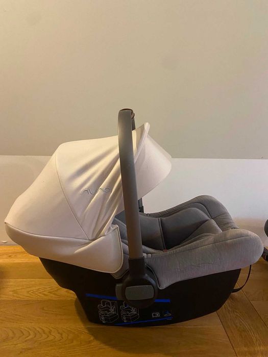 Fotelik nosidełko Nuna Pipa Lite 0-13 kg, kolor Birch + baza PIPAFIX
