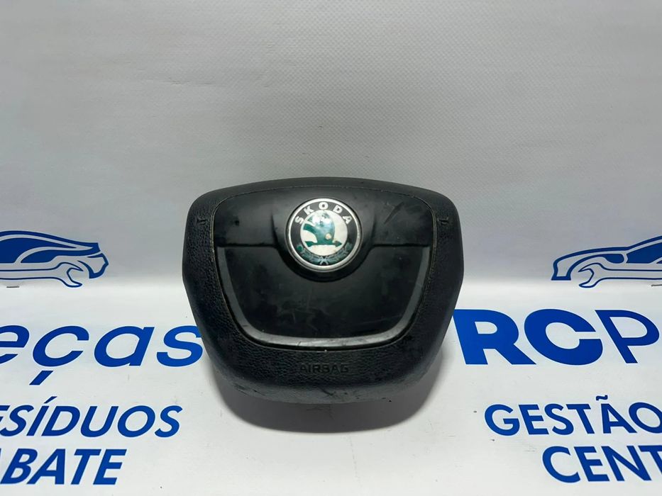 Airbag Volante Condutor Original Skoda Fabia MK2 5J Roomster 5J7 Yeti