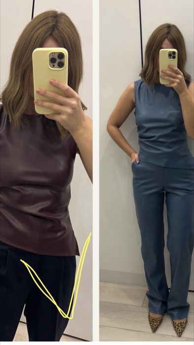 Костюм з еко шкіри бренд Uneed