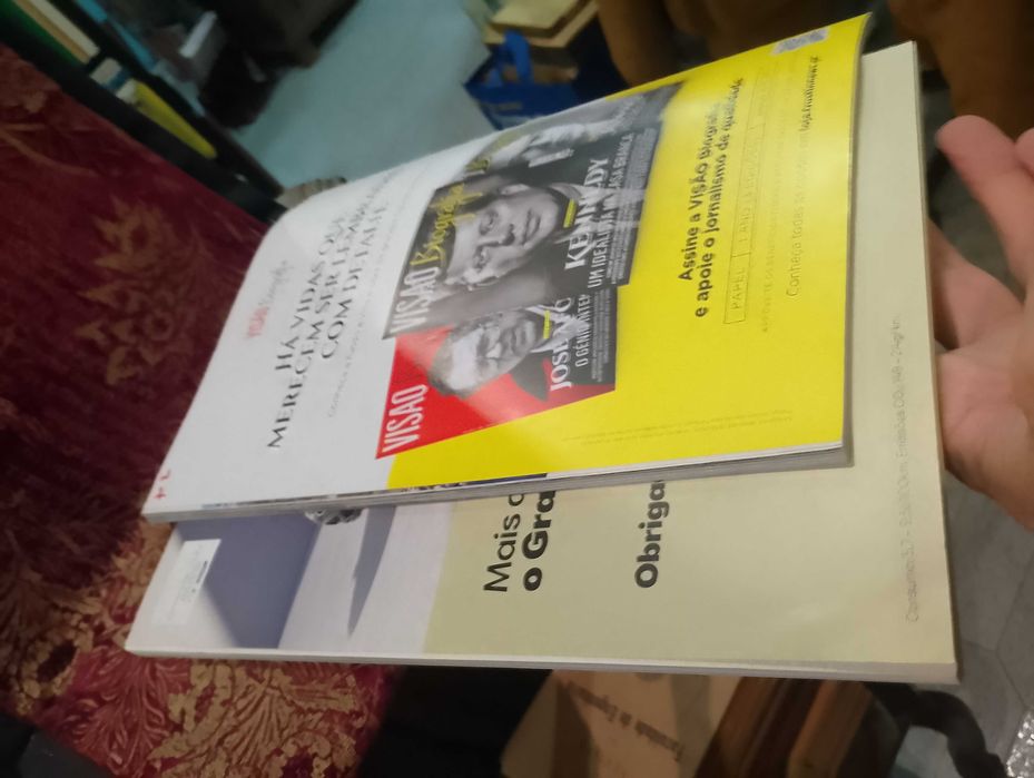 Revista Visão Biografia - Winston Churchill + Kennedy