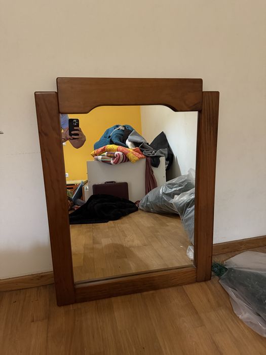 Conjunto mobilia quarto - madeira e marmore