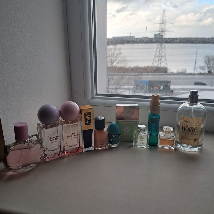 Духи и лаки для ногтей zara, chanel из собственной коллекции