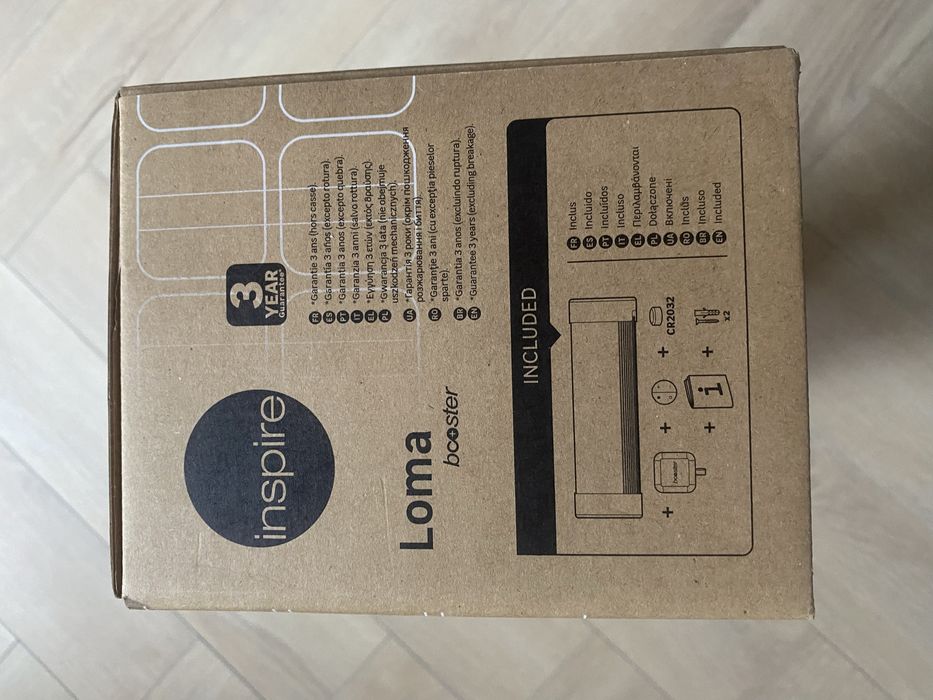 Nowy kinkiet solarny lampa solarna booster inspire Loma ip44 z akumula