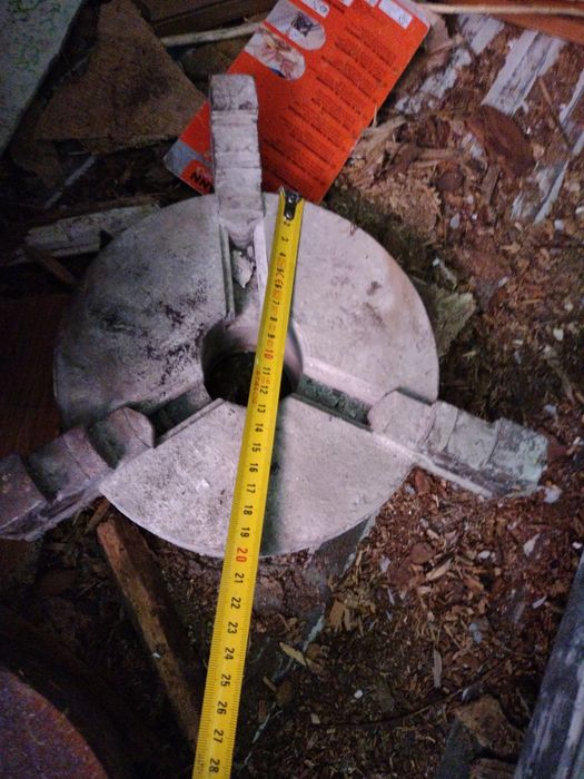 Uchwyt tokarski 200mm 3 zaciskowy