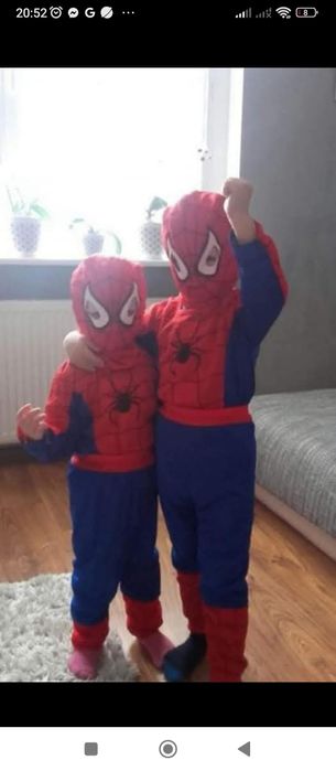 Nowy strój karnawałowy Spiderman Spider-Man 110/116