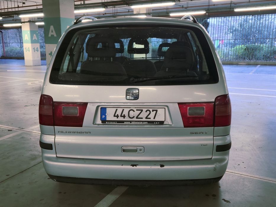 Seat Alhambra 1.9 tdi 115 cv 7 lugares ano 2003