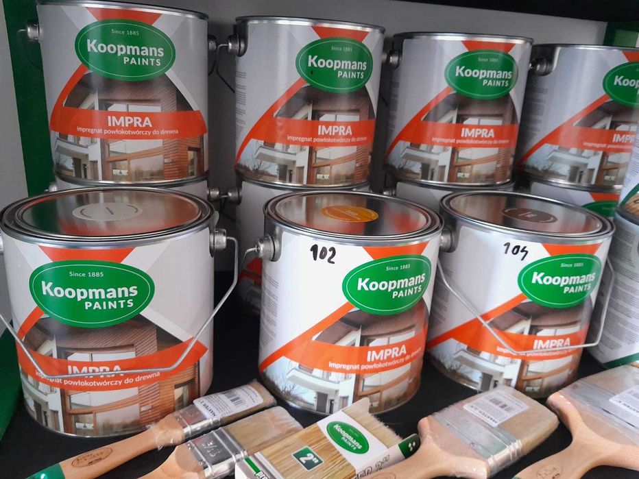 Koopmans - impregnaty i oleje do ochrony drewna