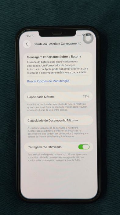 iPhone 12 Pro Max 256GB - branco - Impecável + acessório.