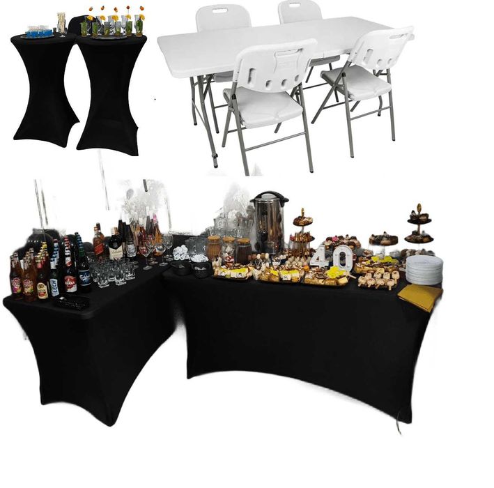 Stoły i krzesła cateringowe wynajem krzesła wynajem stół wypożyczalnia