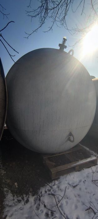 Ємність,бочка,ёмкость эмалированная (зелёная эмаль)20м. куб