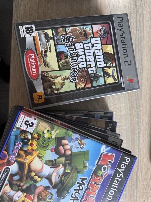 Urlop do 29.09. Gry na PS2 (PlayStation 2) – Duża Kolekcja Klasyków! GTA, Tekken, MGS