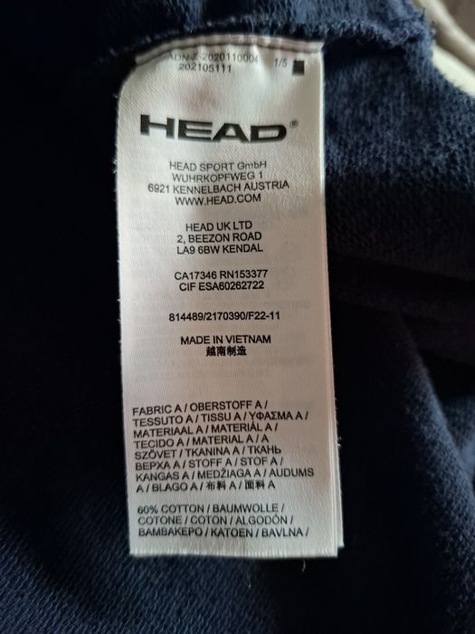 Bluza z kapturem Head