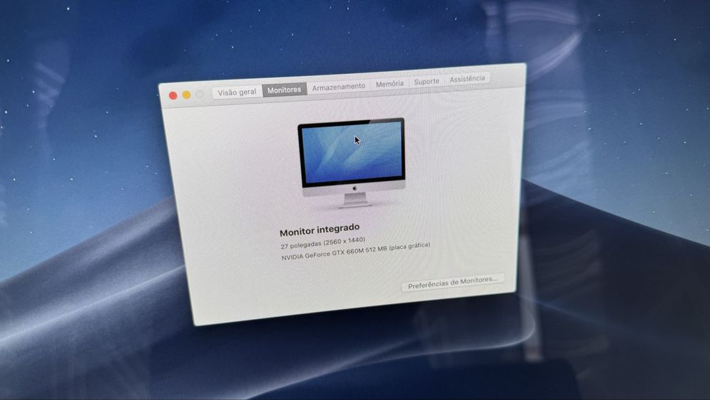 iMac 27 polegadas late 2012