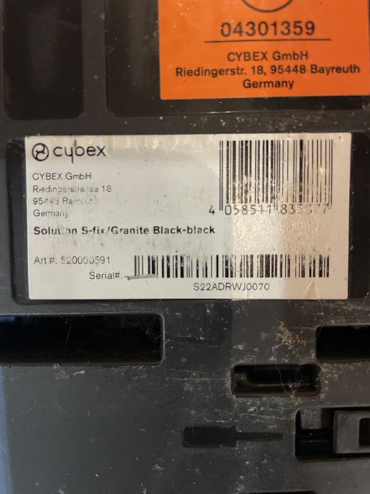 Дитяче автомобільне крісло-бустер Cybex Solution