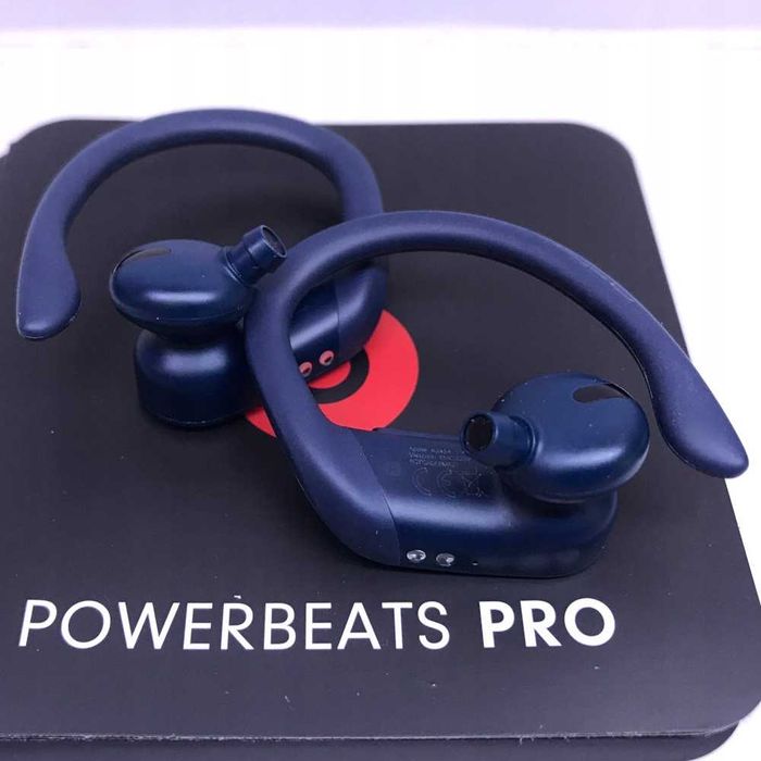 Słuchawki dokanałowe bezprzewodowe bluetooth Powerbeats pro granatowe