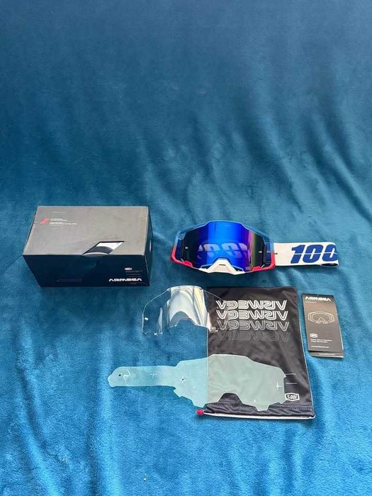 Gogle  Armega 100% Strata 2 Airoh Sidi crossfire adventure FOX leatt