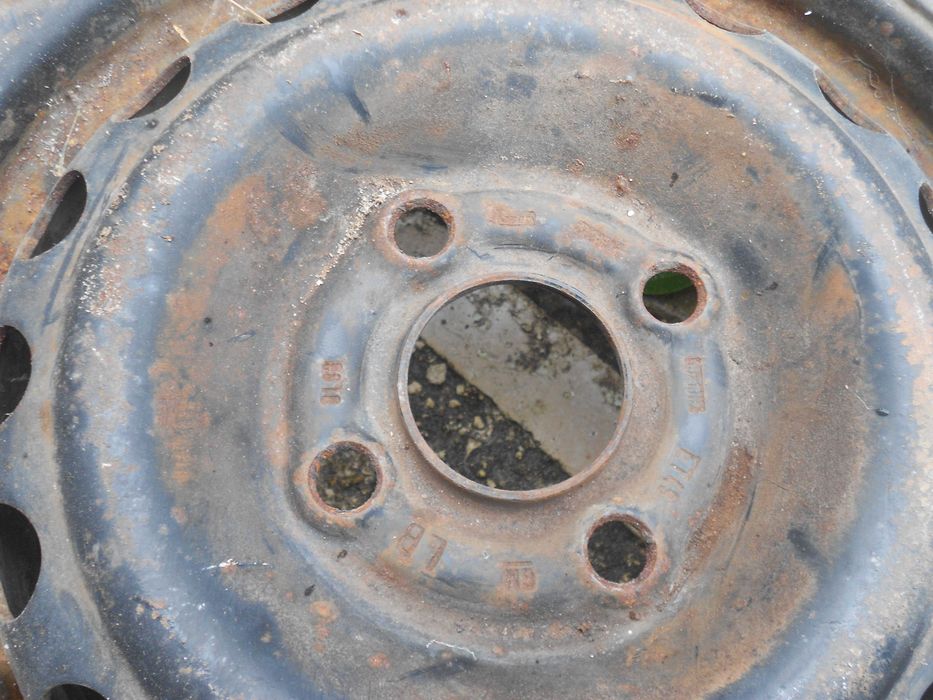 Pneu roda jante ferro Opel R14 R13