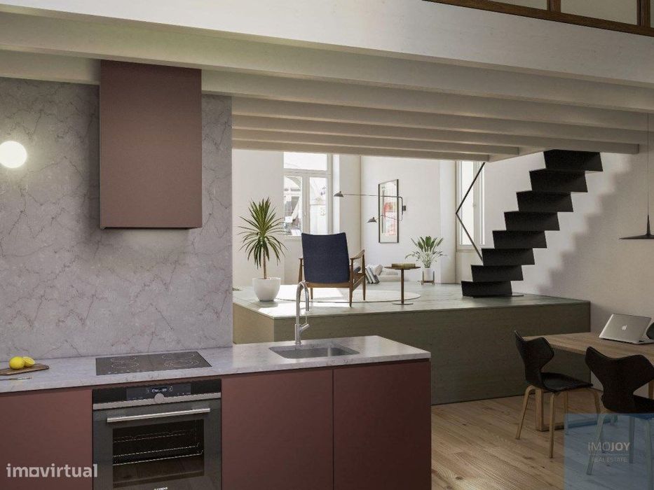 Apartamento T2 com Jardim Privativo possibilidade de AL