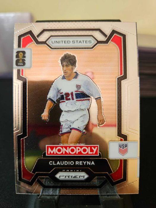 Claudio Reyna – Monopoly Silver Prizm #49