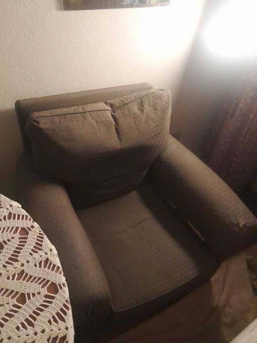 Sofá individual.