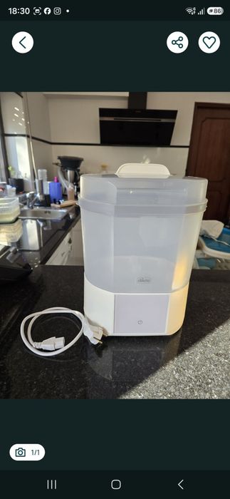 Esterilizador elétrico da chicco
