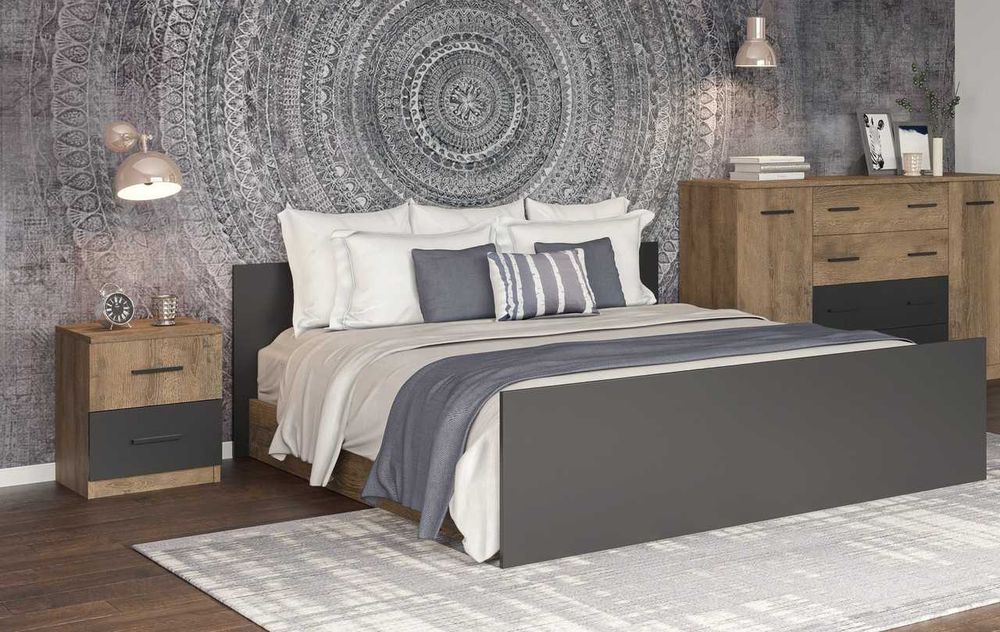 Акция! Кровать с матрасом двухспальная.