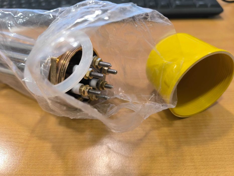 Resistência Elétrica INOX 6000W (1-1/2" L250 mm 6kw 220 v)