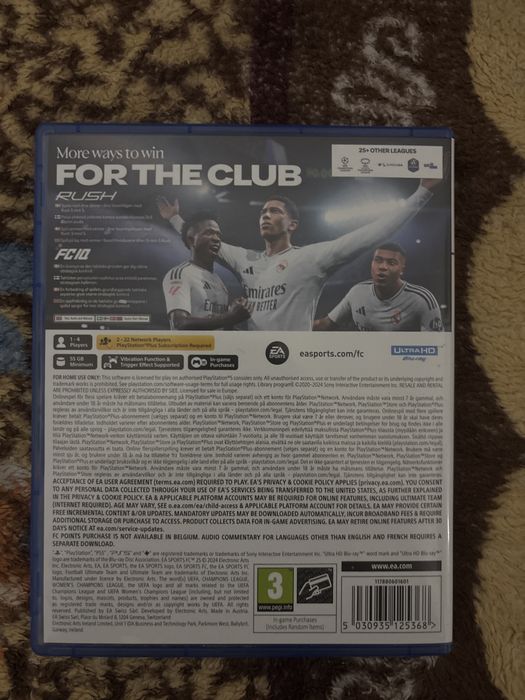 FC25, PS5 - Como Novo / Impecável