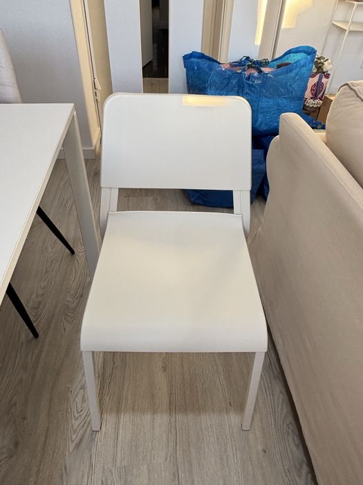 4 Cadeiras brancas VIHALS do Ikea!!